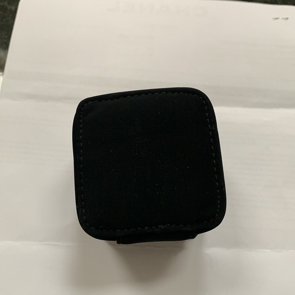 AUTHENTIC TRIO; Chanel Black Jewelry Box - Billfold & Plastic Chanel Cover - Picture 9 of 9